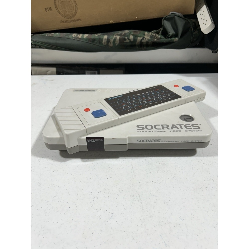 Vintage 1988 VTech Socrates Educational ‎ Video System Console As Is Untested